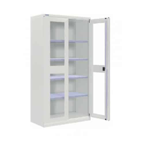 Leaf Door Plexis Glass Cupboard US 1023/G