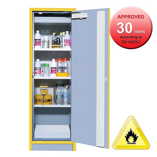 [30min Range] T3034E One Door Tall Flammable Cabinet