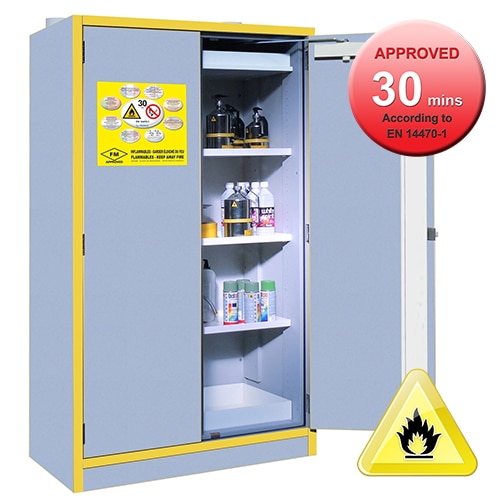 [30min Range] T3035E Two Door Tall Flammable Cabinet