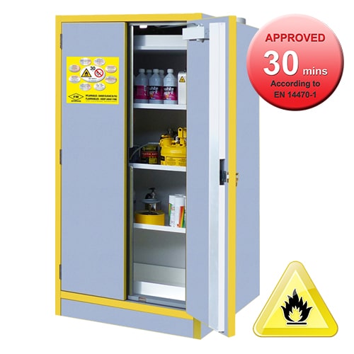 [30min Range] T3036UE Two Door Tall Flammable Cabinet