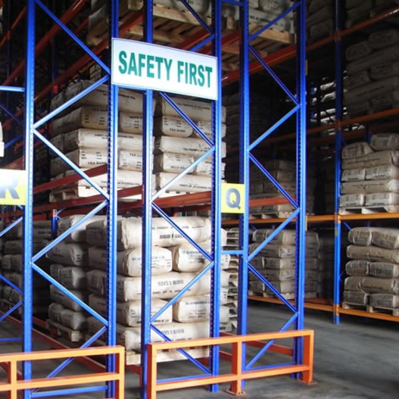 Double-Deep Pallet Racking System