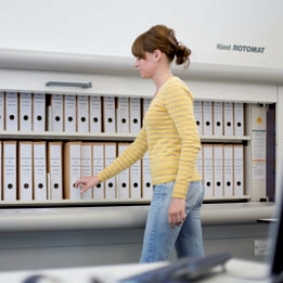Hänel Rotomat Office Carousels Storage System